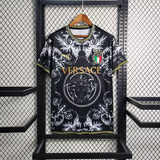 Italy Versace Black Shirt (Special)