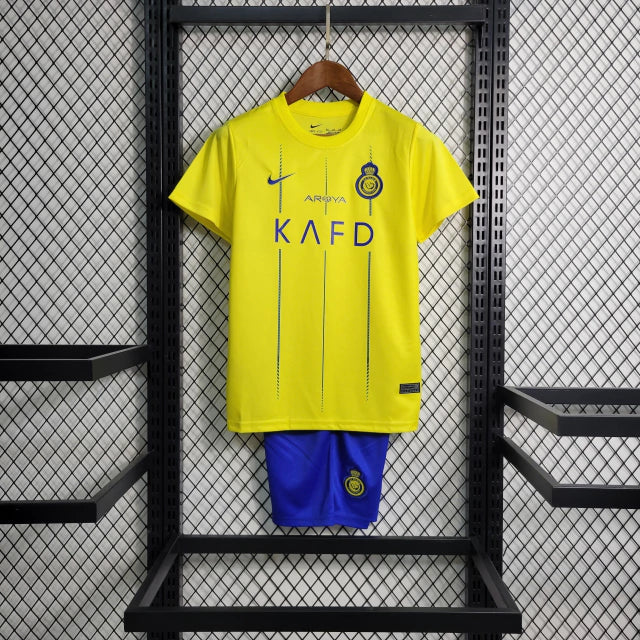 Al-Nassr 23/24 Kids Set (Home/Away/Third)