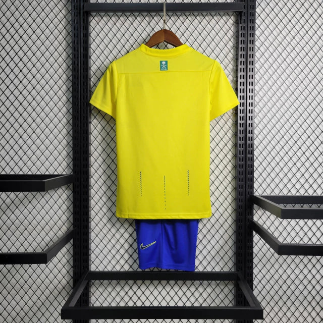 Al-Nassr 23/24 Kids Set (Home/Away/Third)