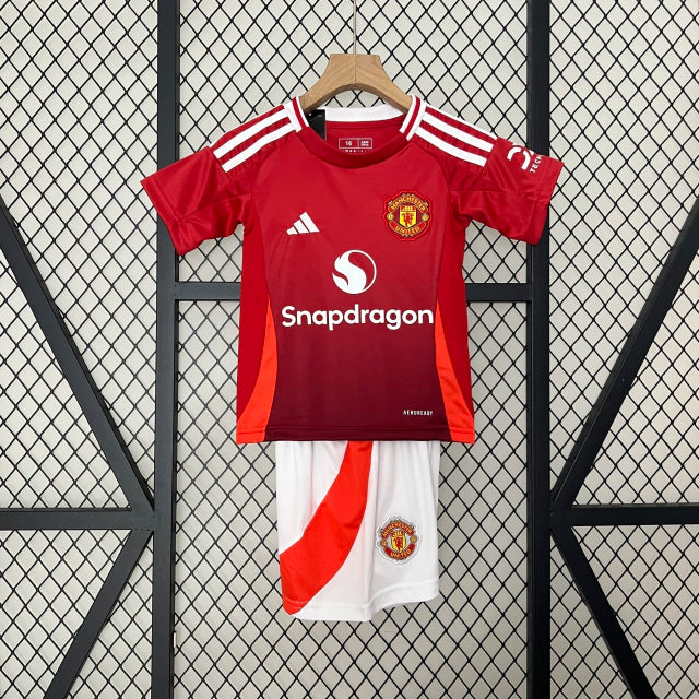 Manchester United 24/25 Kids Set (Home/Away)