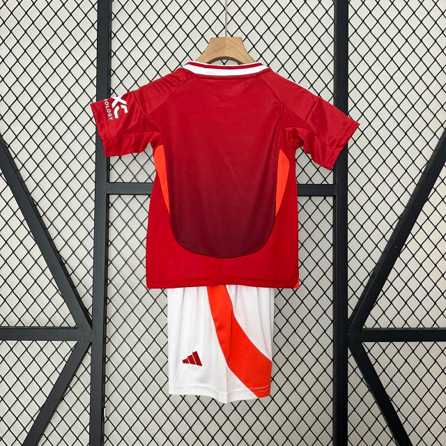 Manchester United 24/25 Kids Set (Home/Away)
