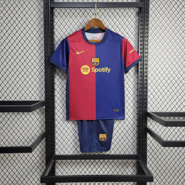 Barcelona 24/25 Kids Set  (Home/Away)