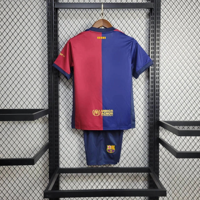 Barcelona 24/25 Kids Set  (Home/Away)